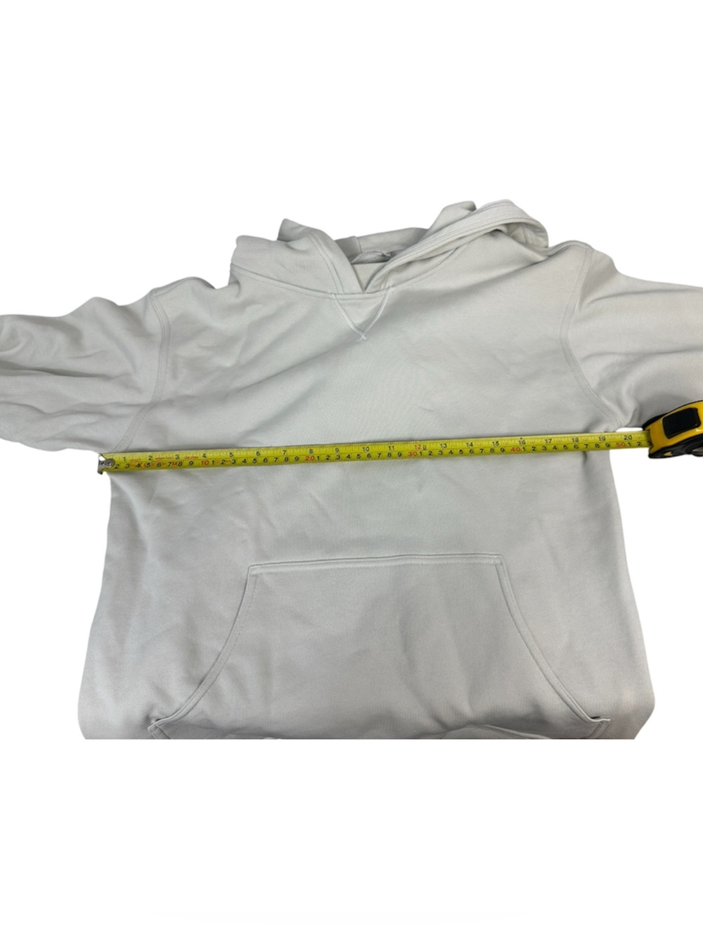 lululemon athletica All Yours Terry Cotton Ivory Pullover Hoodie Women’s Size 6 - Picture 3 of 5